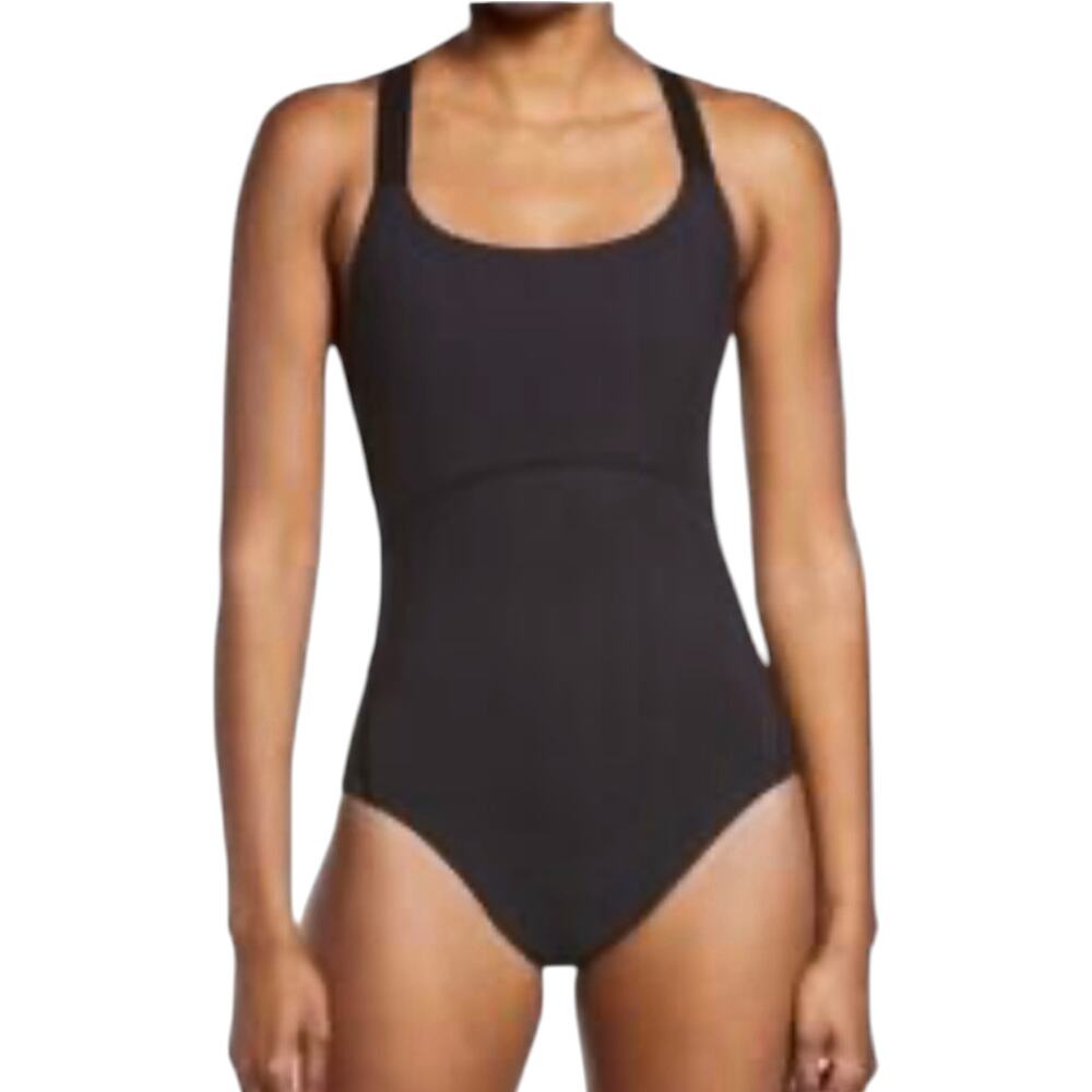 Thinx Leotard Black Super Absorbent Women's S Period Activewear Dance NEW